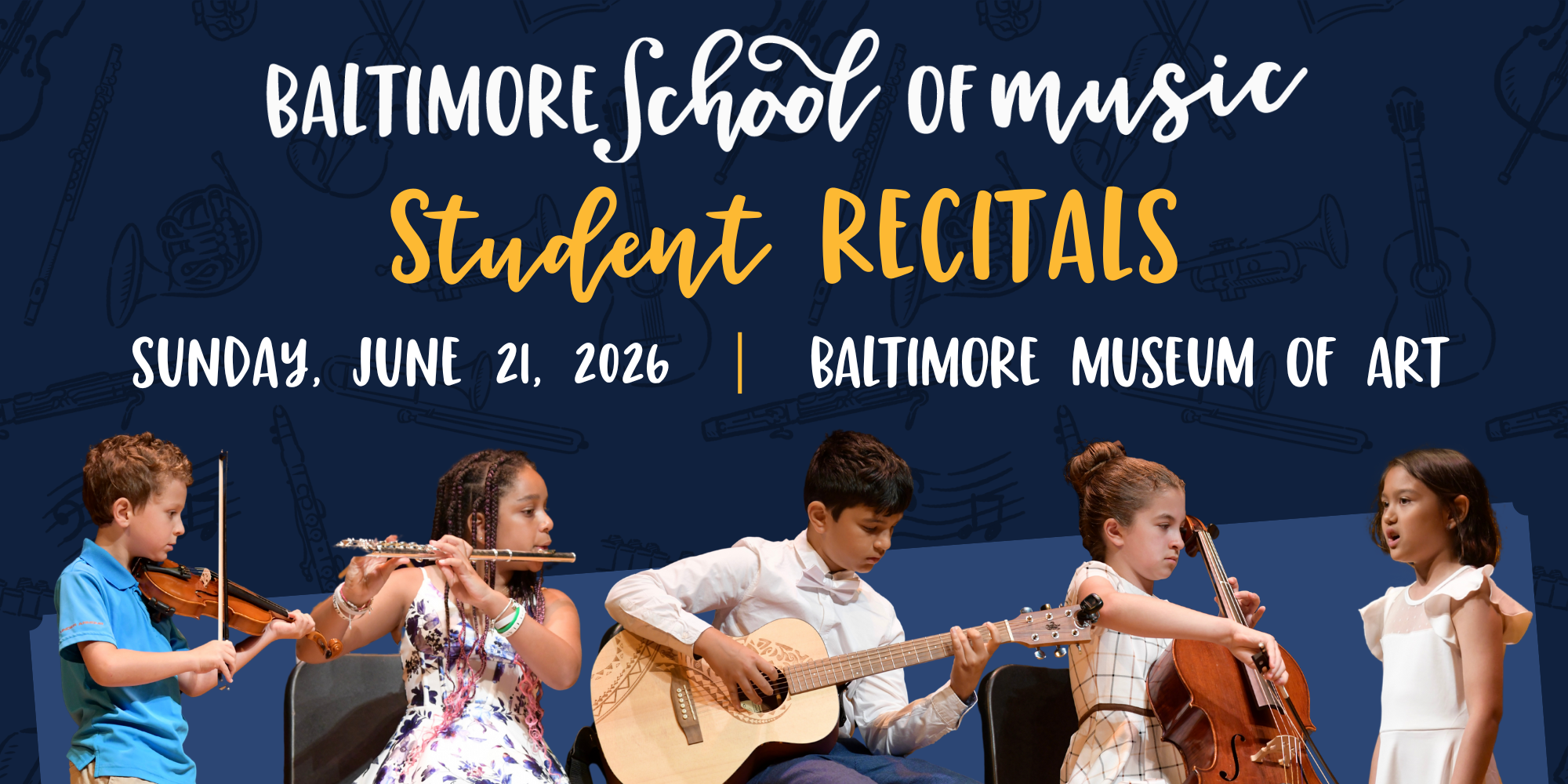 Student Recital - Website Graphic